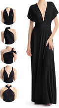 INFIWING Multi-Way Wrap Infinity Maxi Dress for Bridesmaids & Wedding Guest | Free Bandeau, 31 Colors for All Wedding Themes, 1 Dress for Any Events, Evening, Prom, Gala, Non-See-Through, Wrinkle-Free
